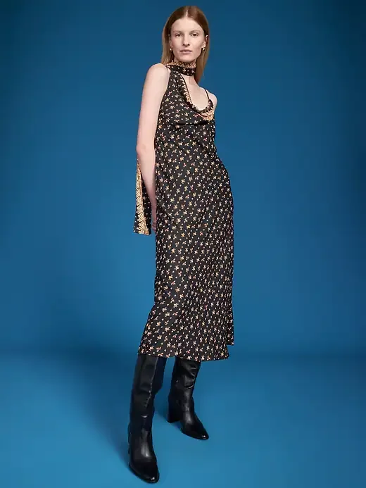 Scarf Maxi Dress
