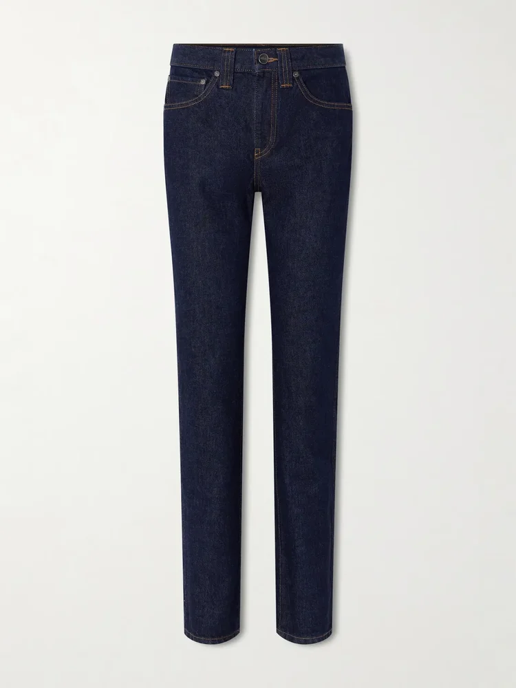 Farley High Rise Straight Leg Jeans