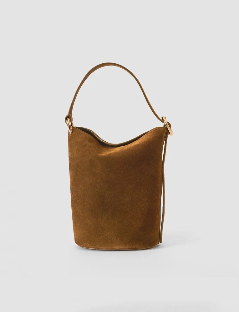 Bucket Suede Bag