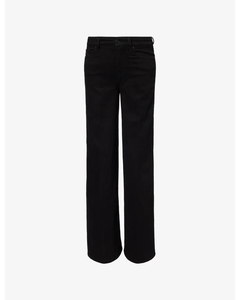 Lotta Wide-Leg Cotton Denim Jeans