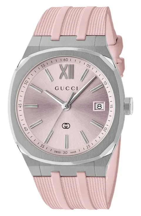 25H Rubber Strap Watch, 36mm