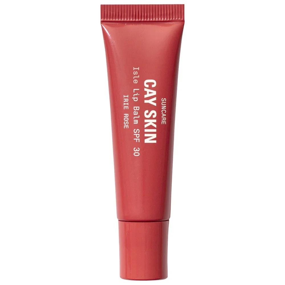 Isle Lip Balm SPF 30 with Sea Moss and Aloe Stem Cells in Irie Rose