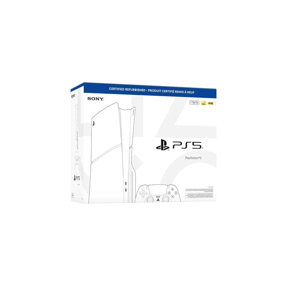 Certified Refurbished PlayStation 5 Console, Slim