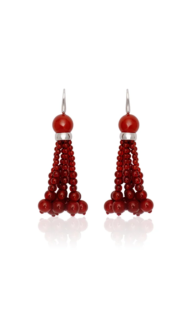 Venice Opera Carnelian Earrings