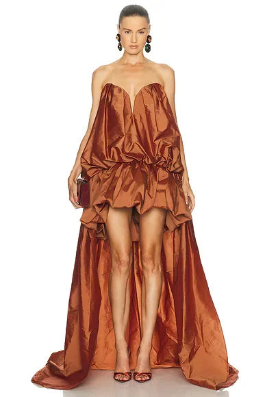 Arlene Draped Runway Gown