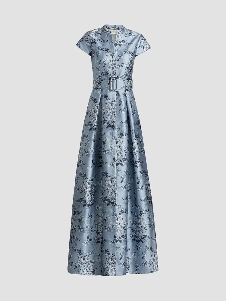 Marta Floral Mikdao Gown