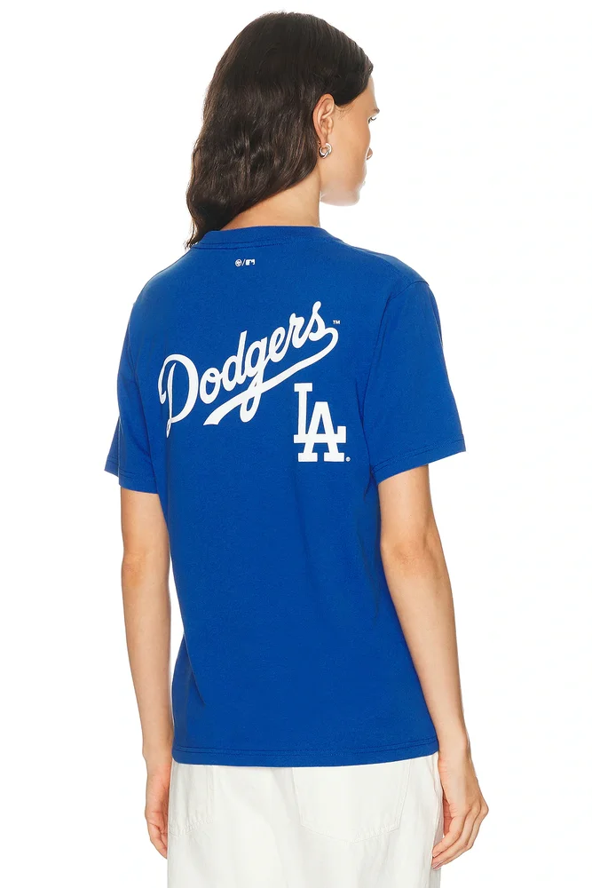 Sporty & Rich x Dodgers Serif T-Shirt