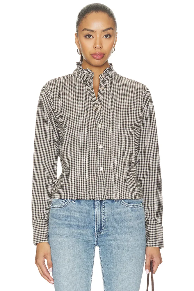 Bri Pintuck Top