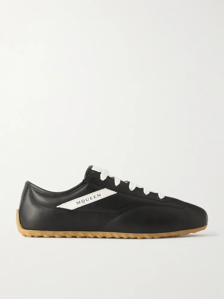 Boxe leather sneakers