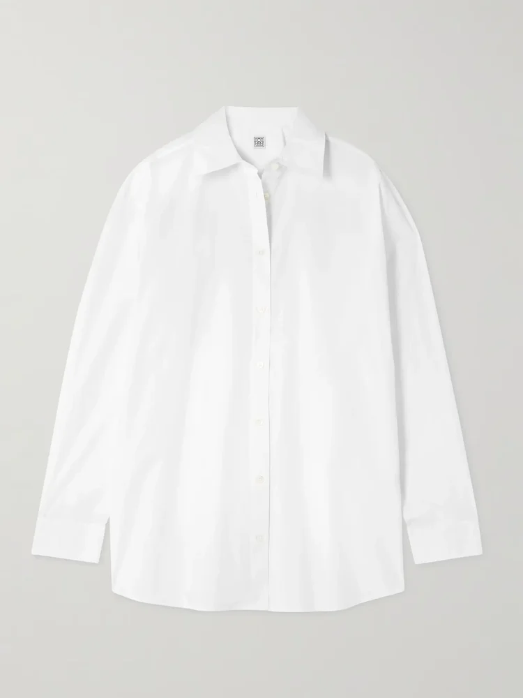 Garderob organic cotton-poplin shirt