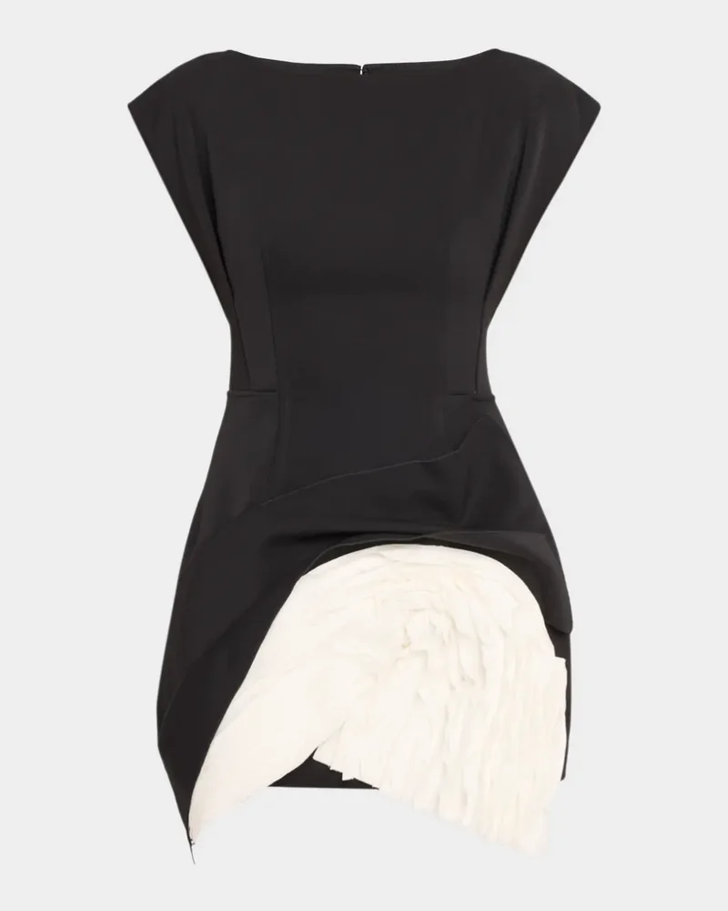 Acler Droxford Two-Tone Mini Dress
