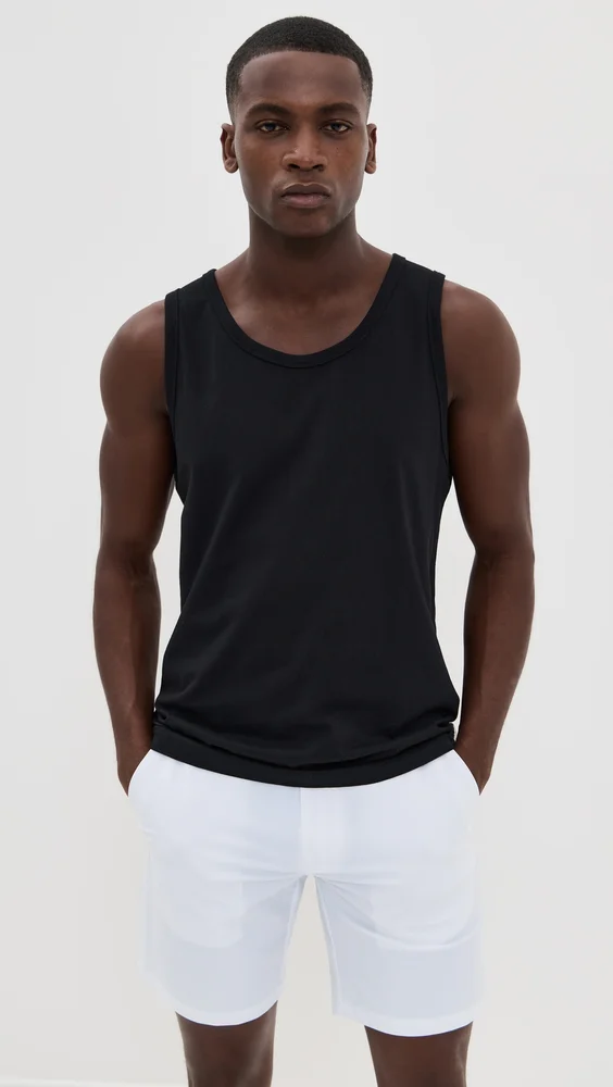 Lightweight Jersey Slim Tank Top