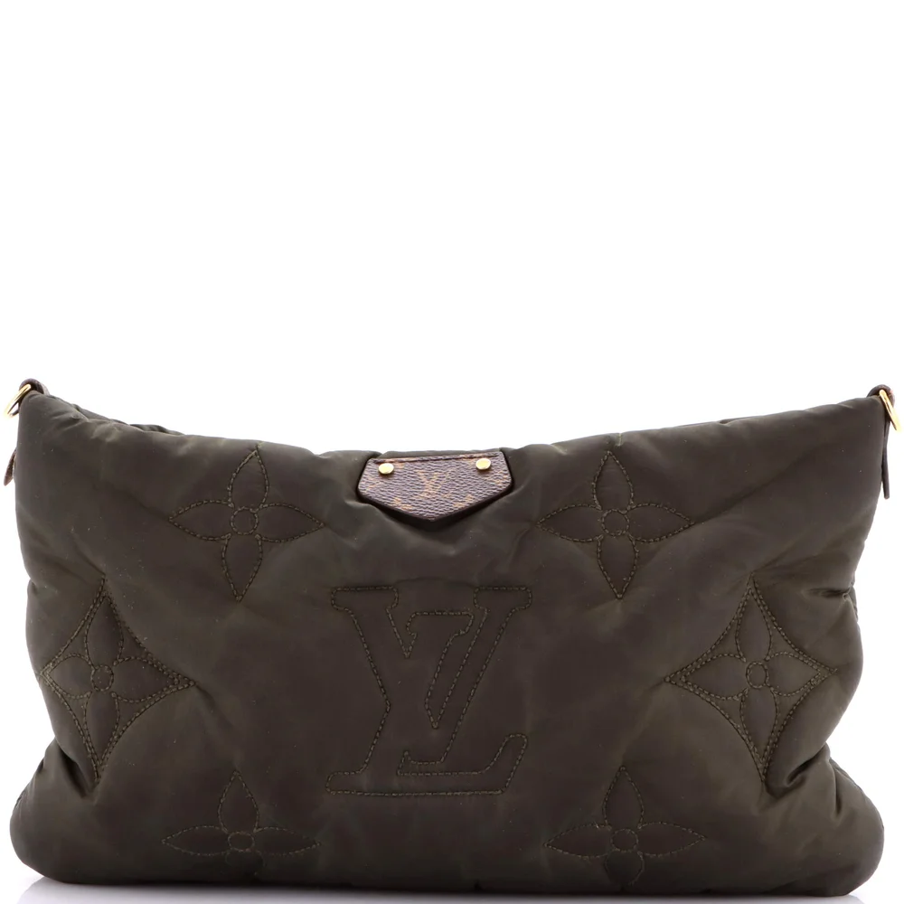 us Maxi Multi Pochette Accessoires Monogram Quilted Econyl Nylon