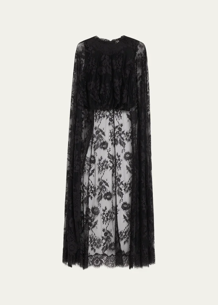 Valiant Lace Cape Top