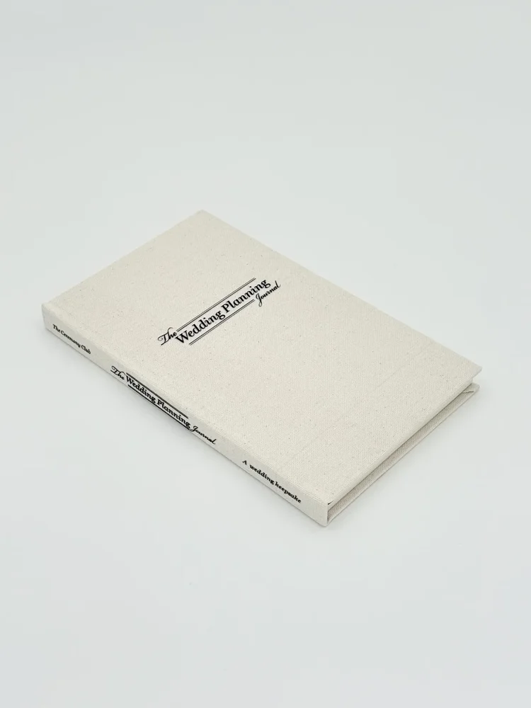 The Wedding Planning Journal Classic Linen