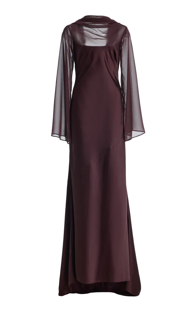 Exclusive Devlyn Satin Gown