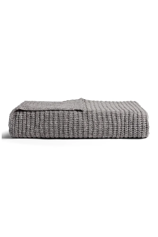 Marled Cotton Throw