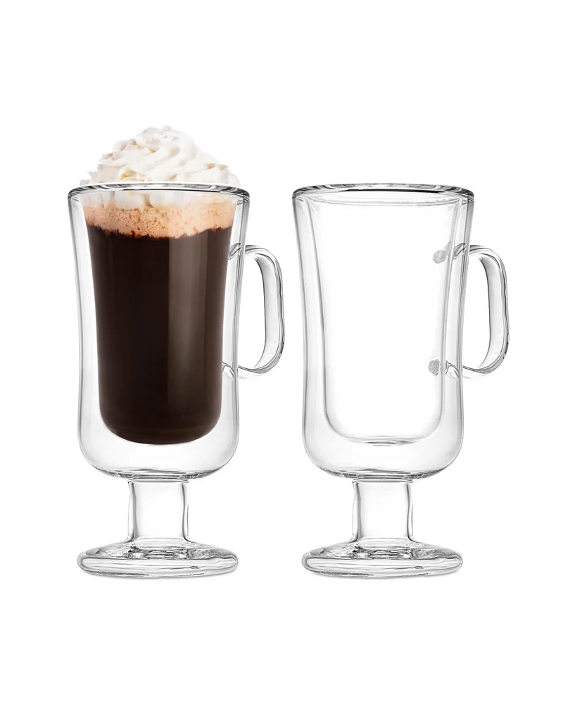Double Walled Irish Coffee Mug, Set of 2