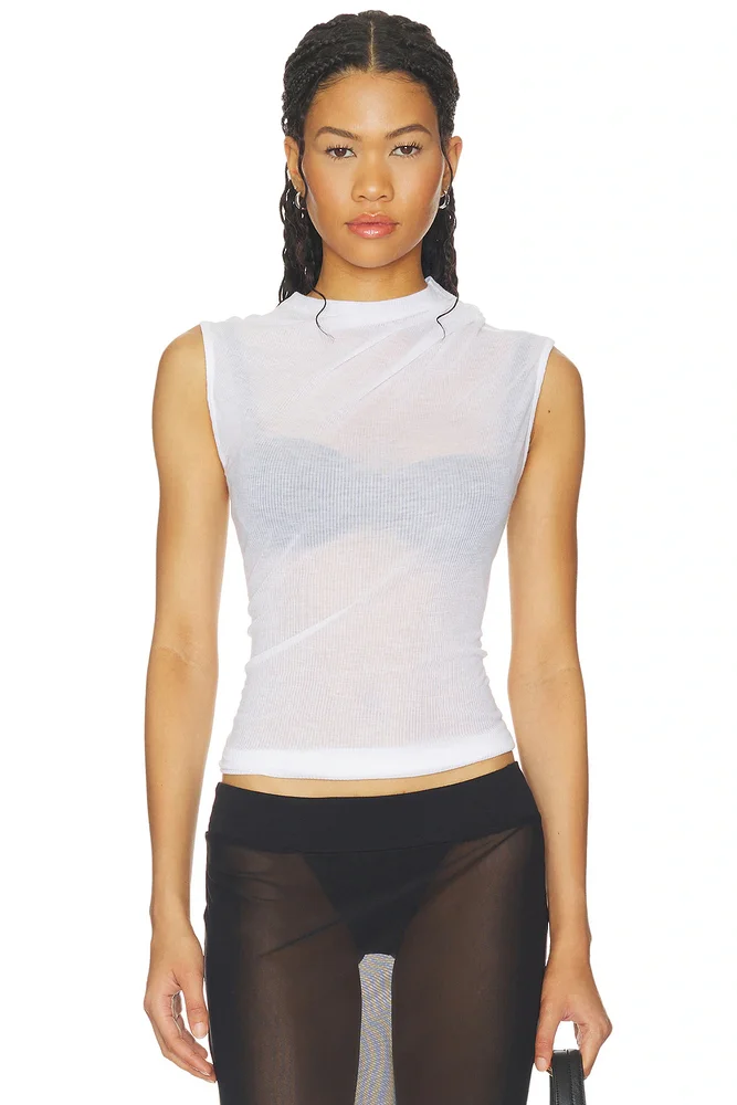 Sheer Twist Tank