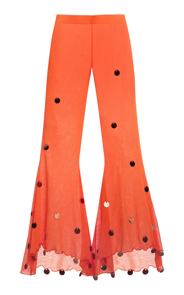 Exclusive La Isla Embellished Jersey Pants