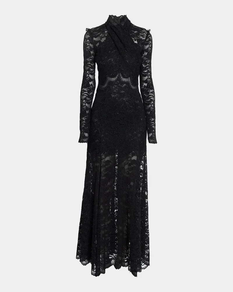 Layered Lace Maxi Dress