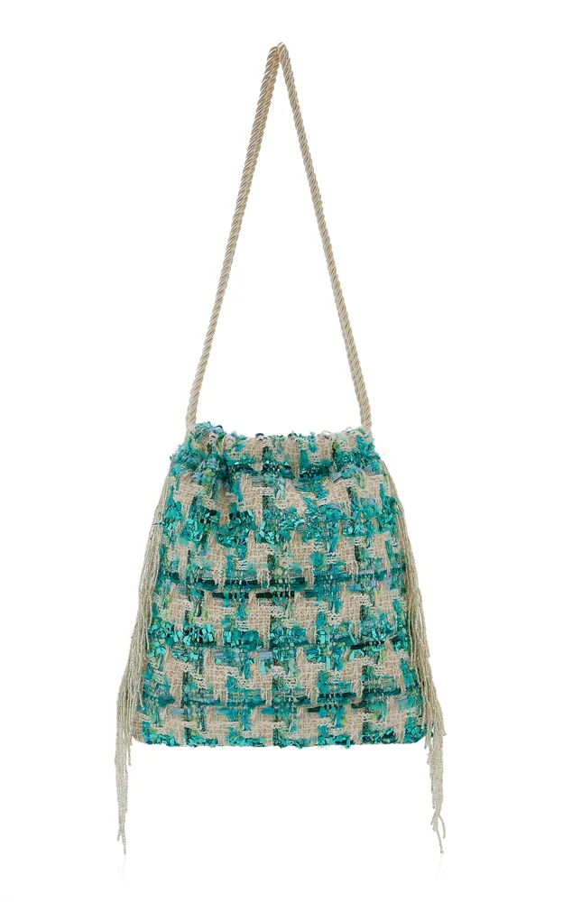 The Lagune Pouch In Italian Tweed