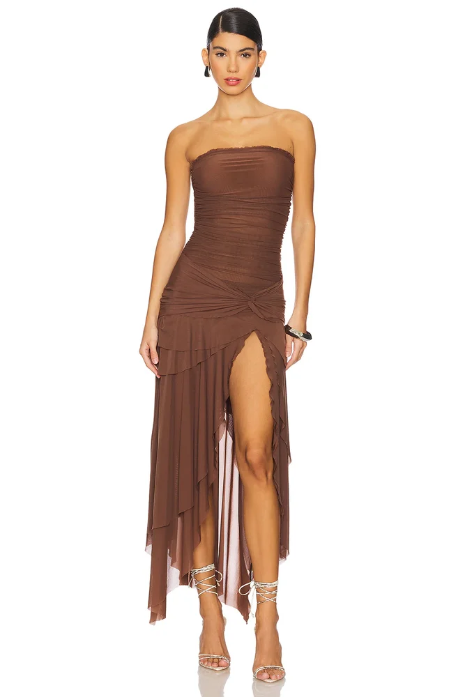 X Revolve Lyla Twist Dress