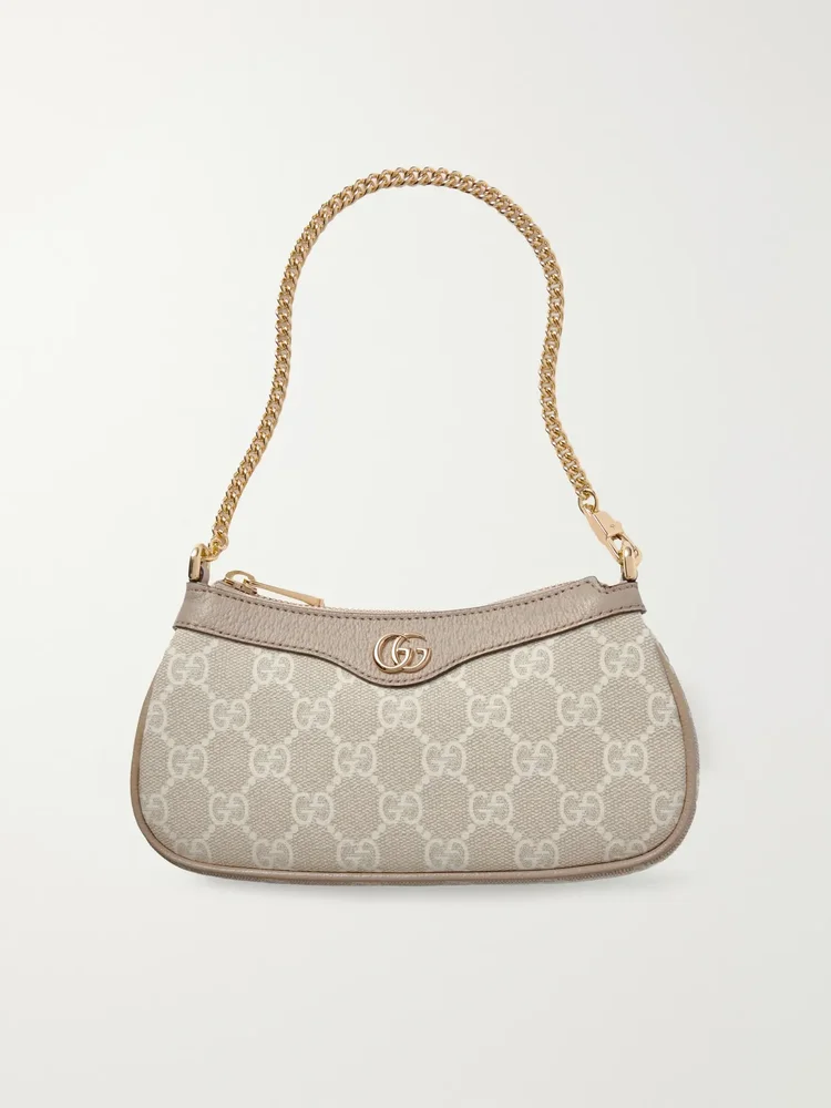 Pink Leather Soho Chain Shoulder Bag