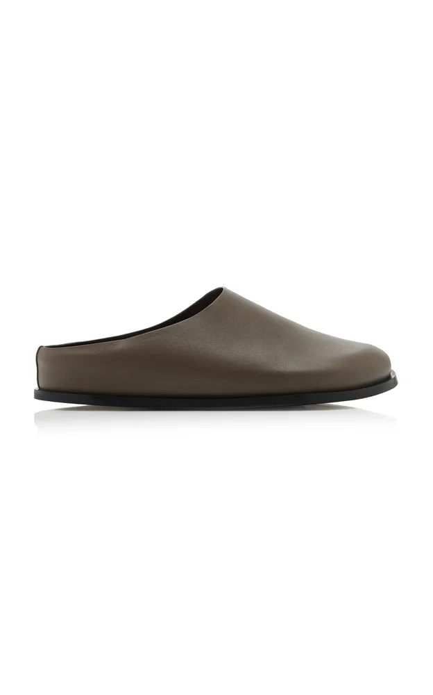Lou Leather Clogs