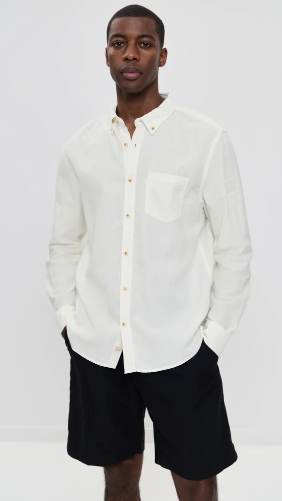 Better-Than-Linen Shirt (White)