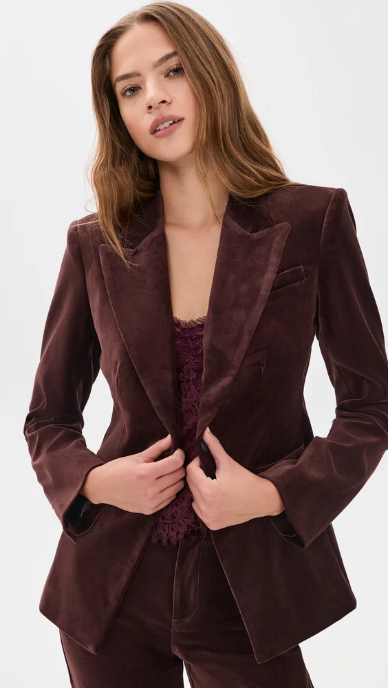 Chelsee Velvet Blazer