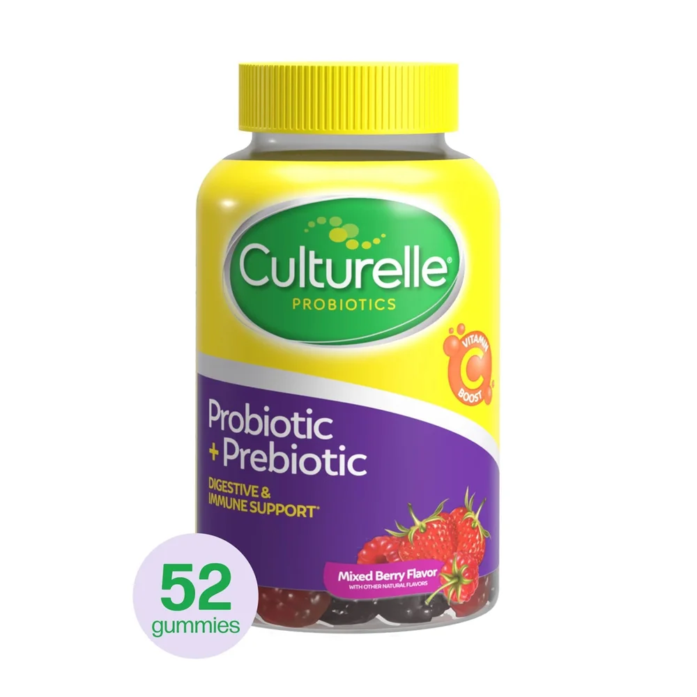 Probiotic Gluten Free Gummies for Men and Women - Berry