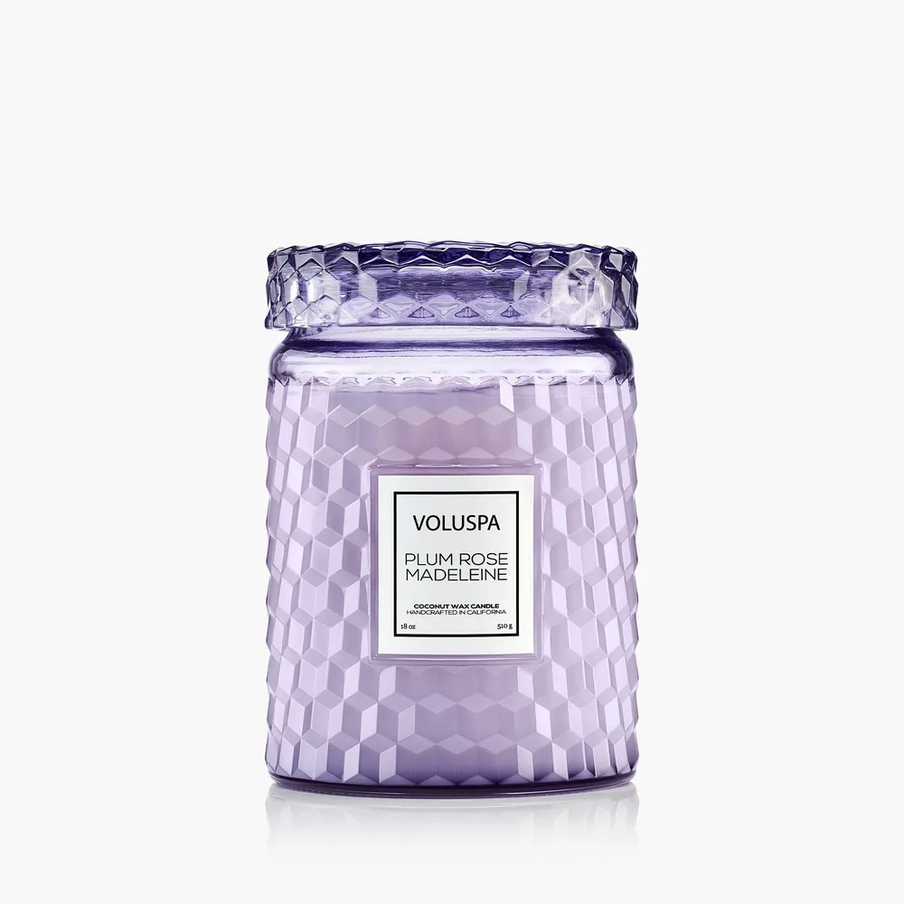 Plum Rose Madeleine Large Jar Candle