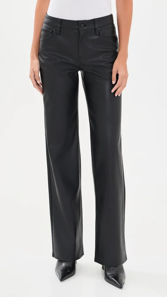 Keeper Straight Faux Leather Pants