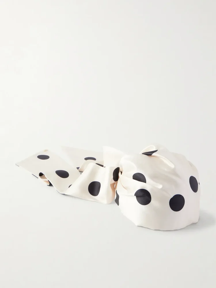 Gigi polka-dots headscarf