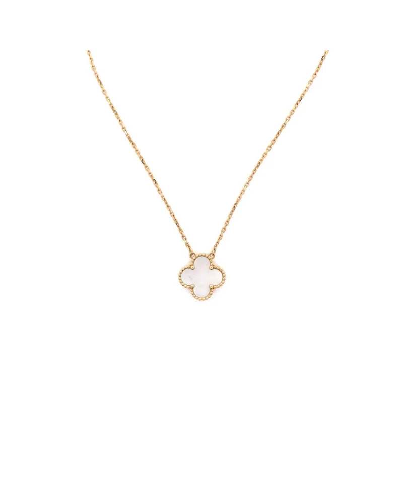 Pre-Owned Vintage Alhambra Pendant Necklace, Mother-of-Pearl