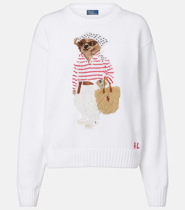 Polo Bear cotton sweater