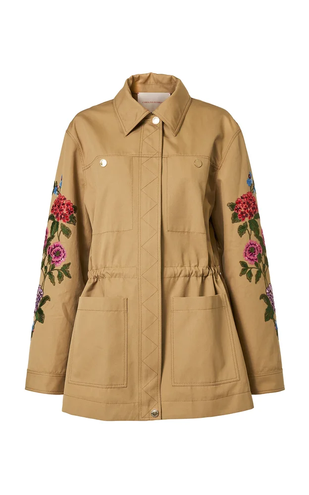 Embroidered Cotton Jacket