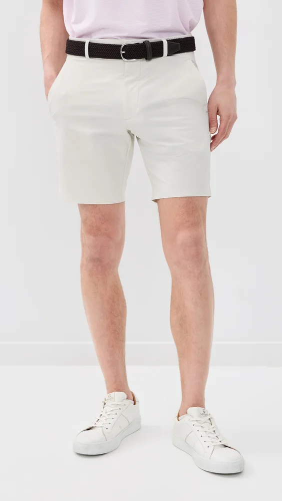 On Course Matte Stretch Nylon Shorts 8"