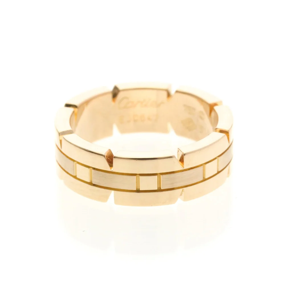 Pre-Owned Cartier Tank Française Ring 18K Rose Gold