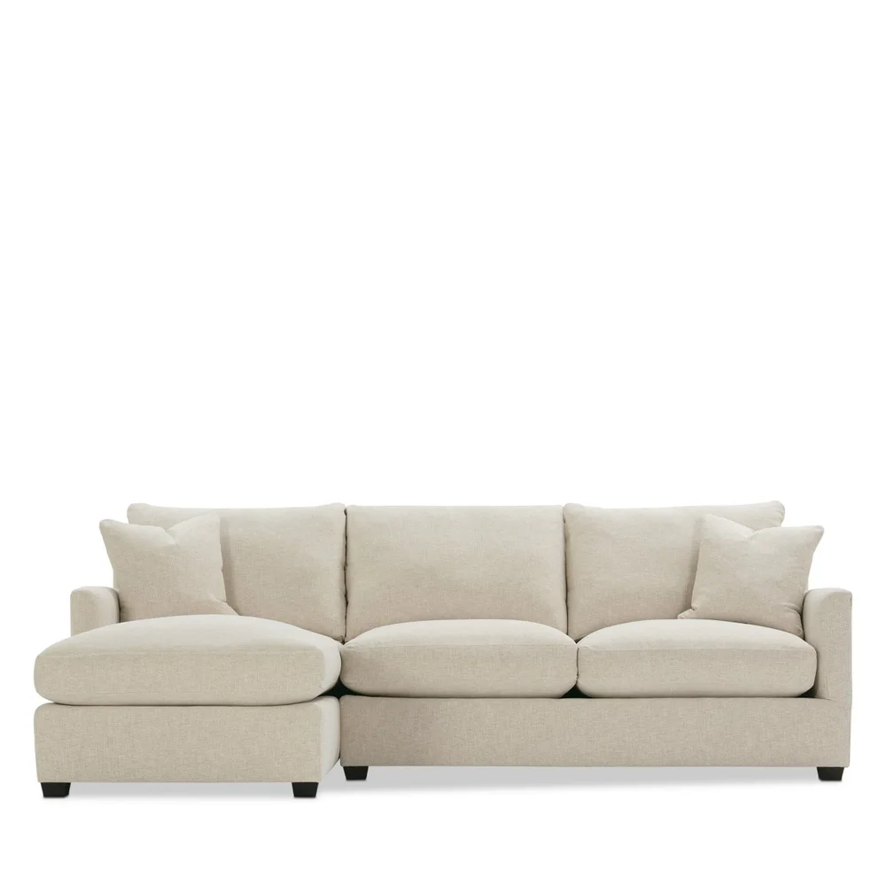 Bowery 2-Piece Fabric Sectional
