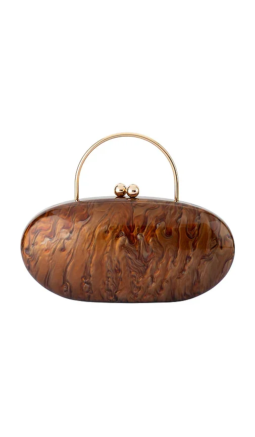 Imelda Acrylic Top Handle Bag