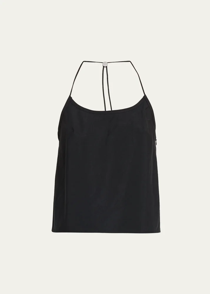 Toggle Halter Tank Top