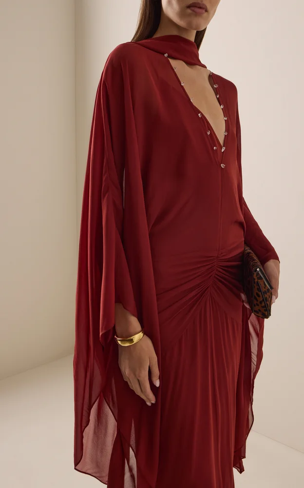 Florencia Chiffon Maxi Dress