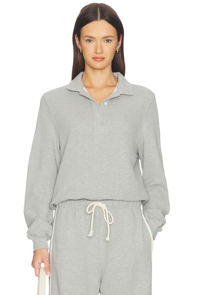 The Eco-terry Polo Sweatshirt