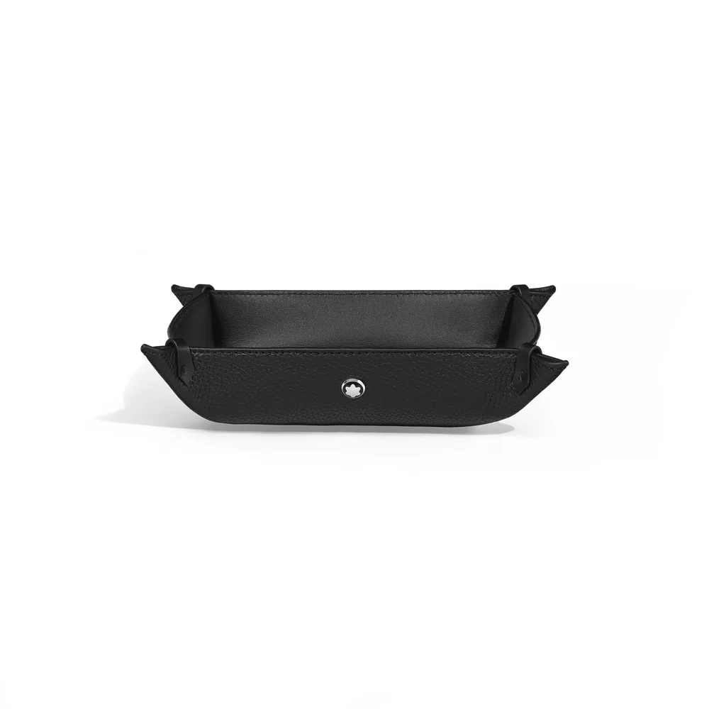 Medium Catch Tray in Grain Leather