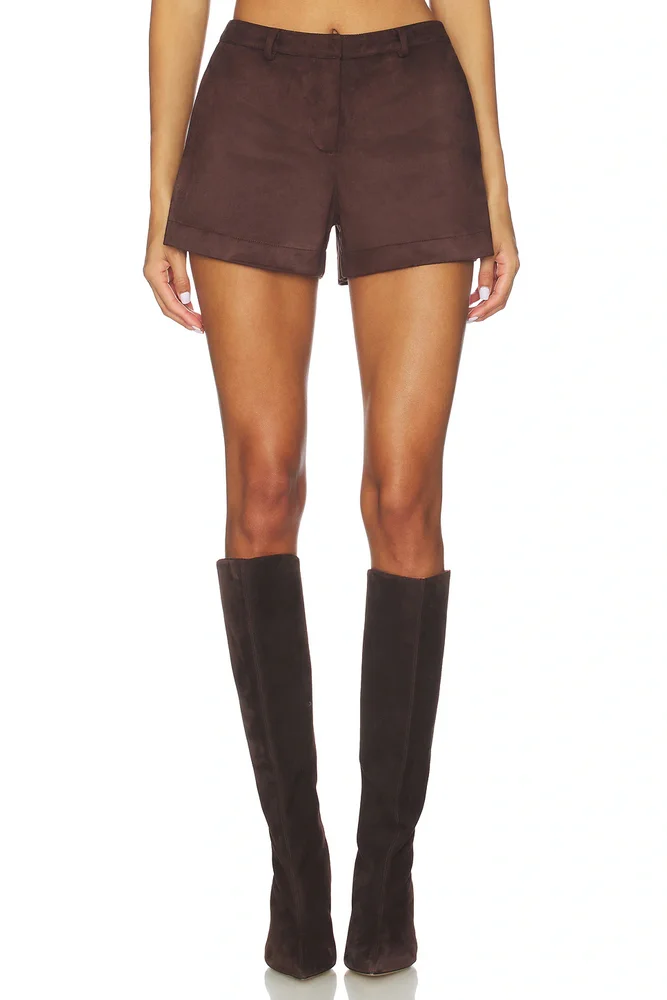 Woods Faux Suede Short