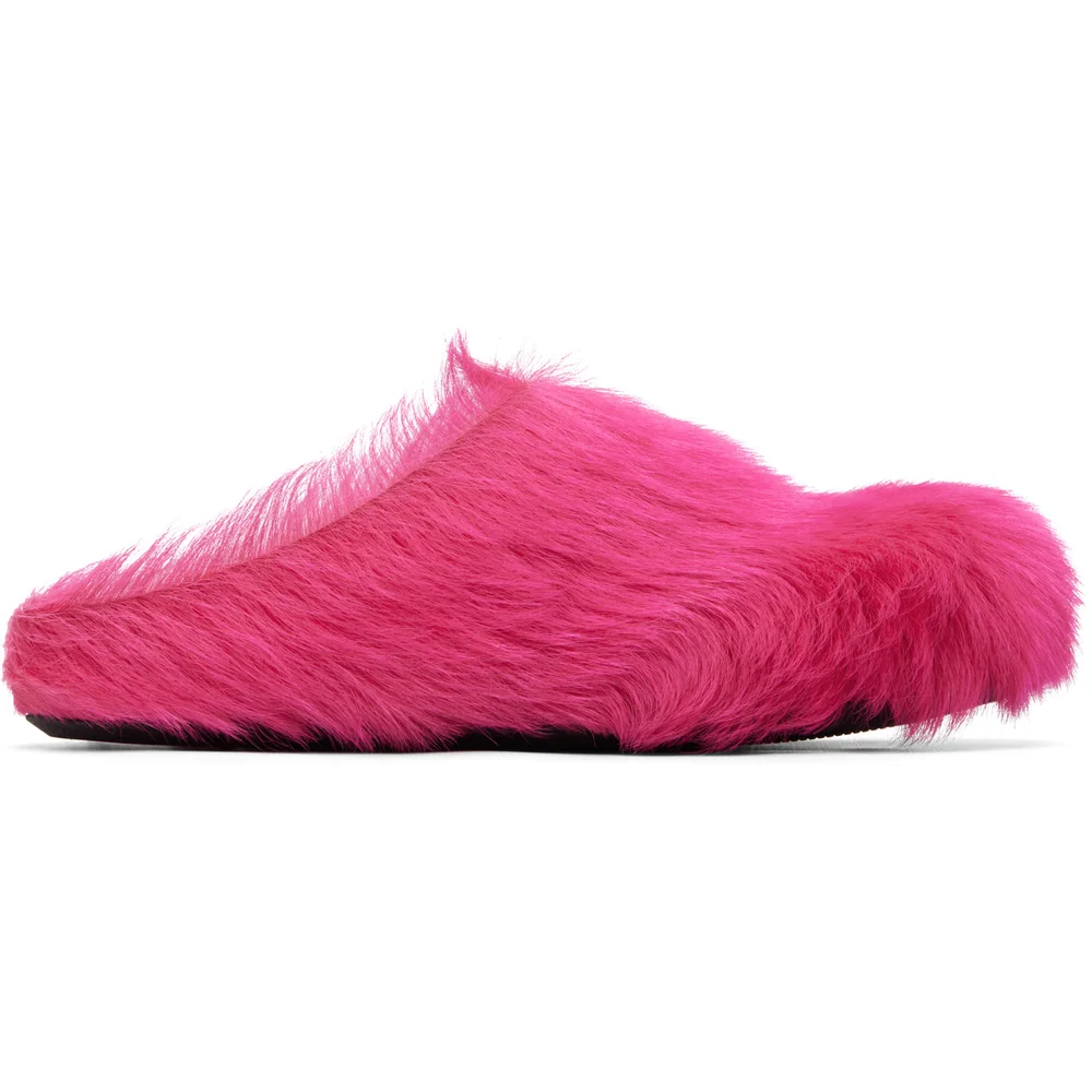 Pink Fussbett Sabot Slip-on Loafers
