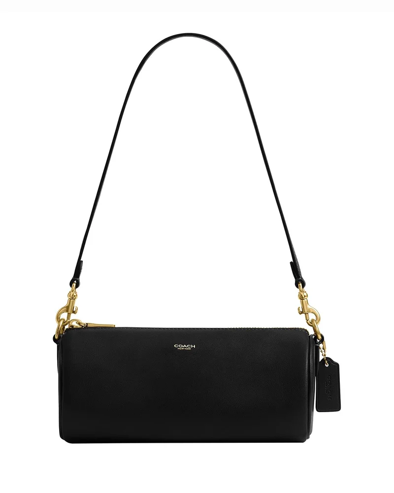 Leather Barrel Bag