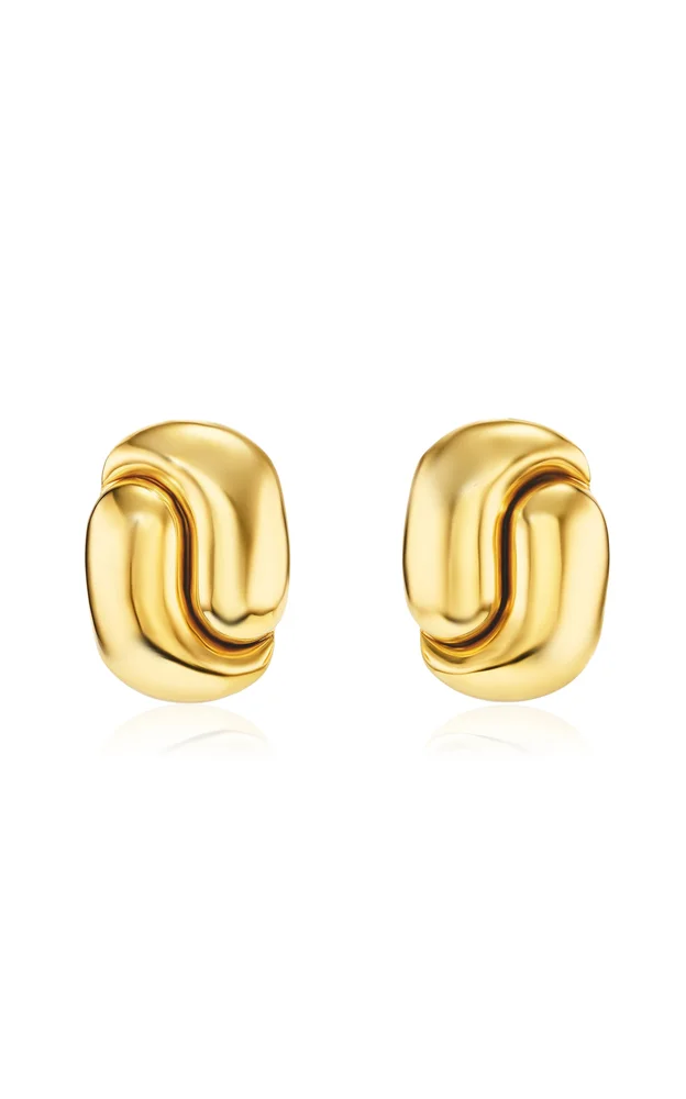 Holos 18K Yellow Gold Earrings